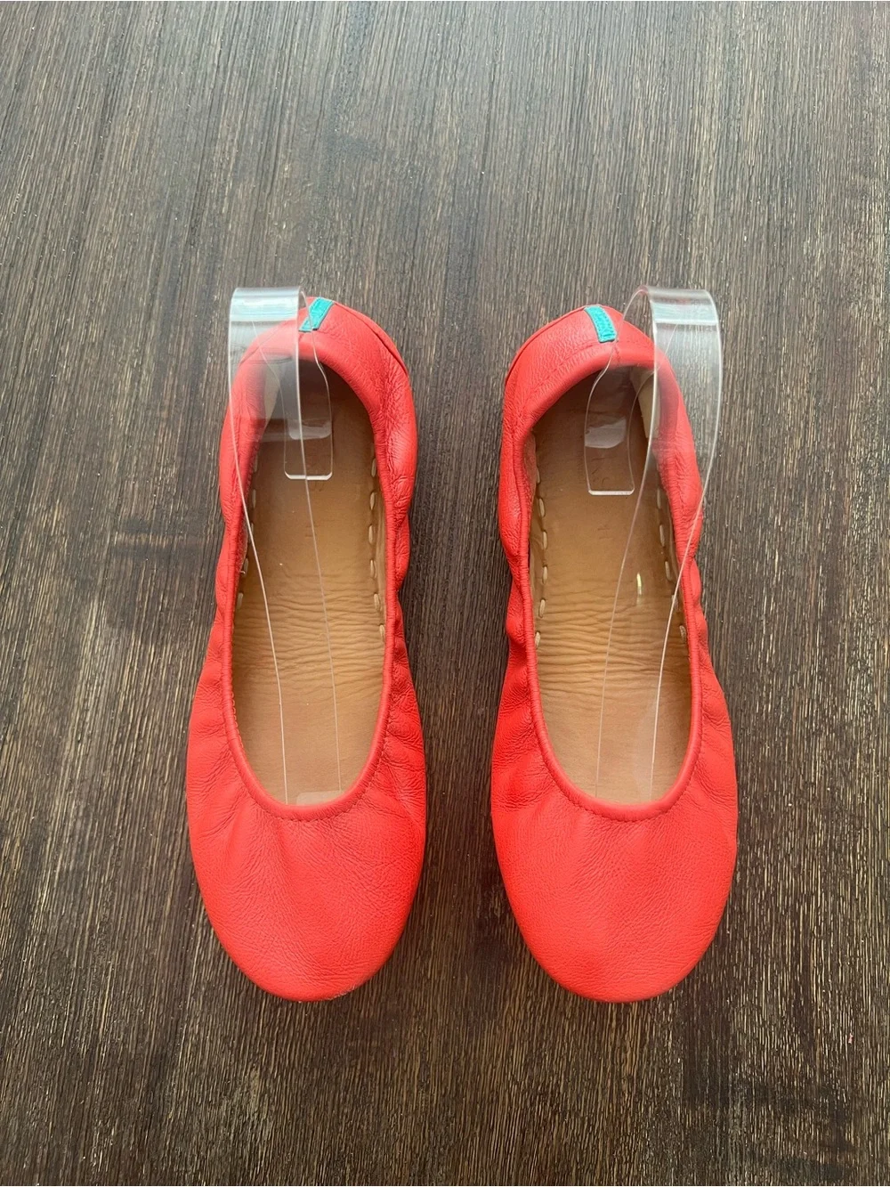 TIEKS by GAVRIELI Leather Foldable Ballet flats Poppy size 11